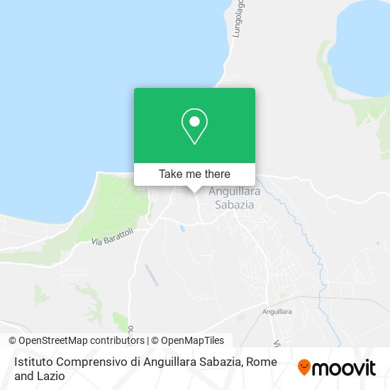 Istituto Comprensivo di Anguillara Sabazia map
