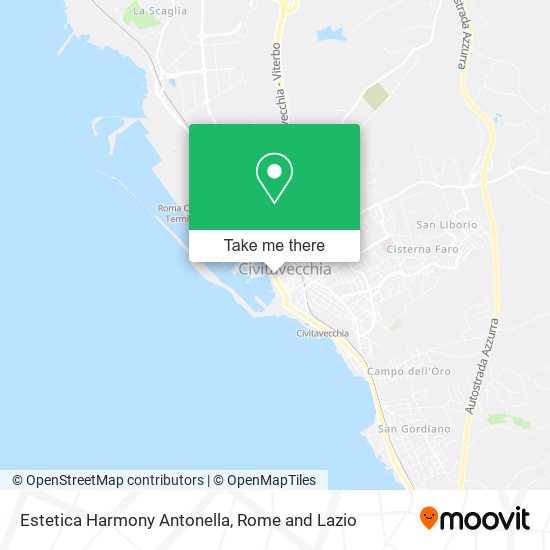 Estetica Harmony Antonella map