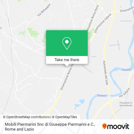Mobili Piermarini Snc di Giuseppe Piermarini e C. map