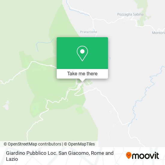 Giardino Pubblico Loc. San Giacomo map