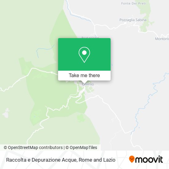 Raccolta e Depurazione Acque map