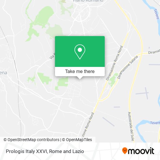 Prologis Italy XXVI map