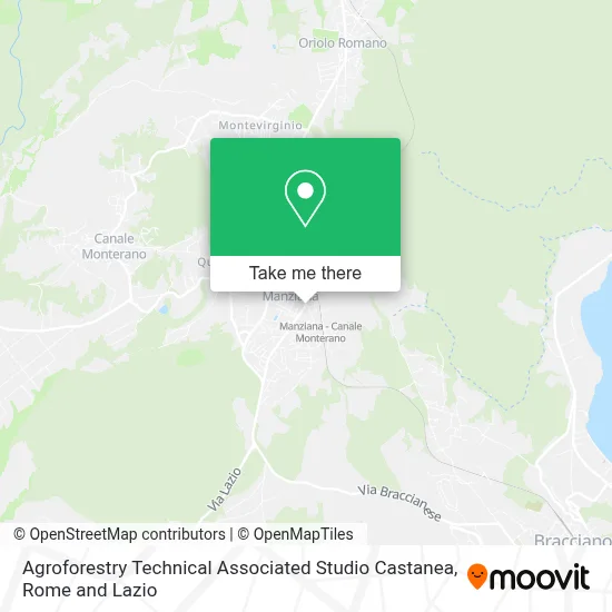 Agroforestry Technical Associated Studio Castanea map