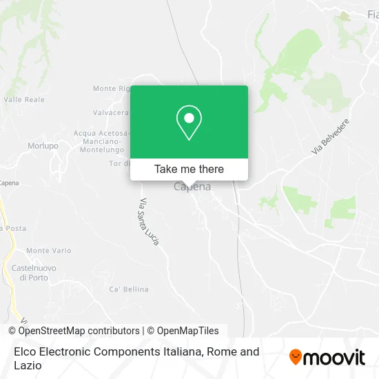 Elco Electronic Components Italiana map