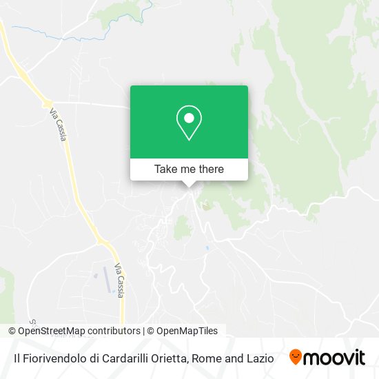 Il Fiorivendolo di Cardarilli Orietta map