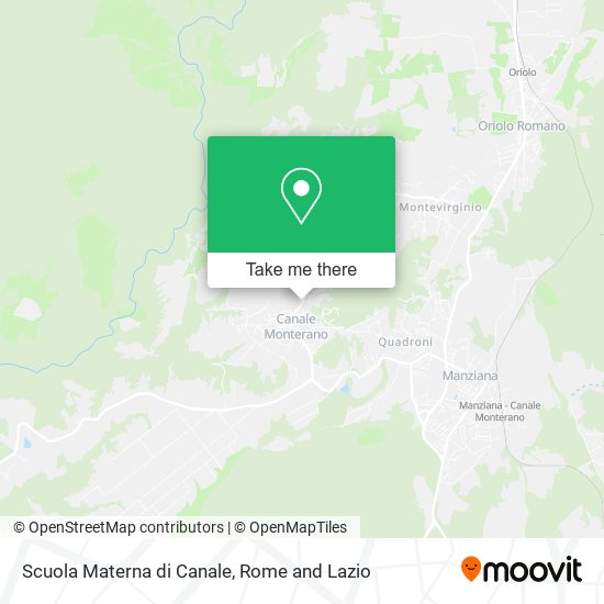 Scuola Materna di Canale map