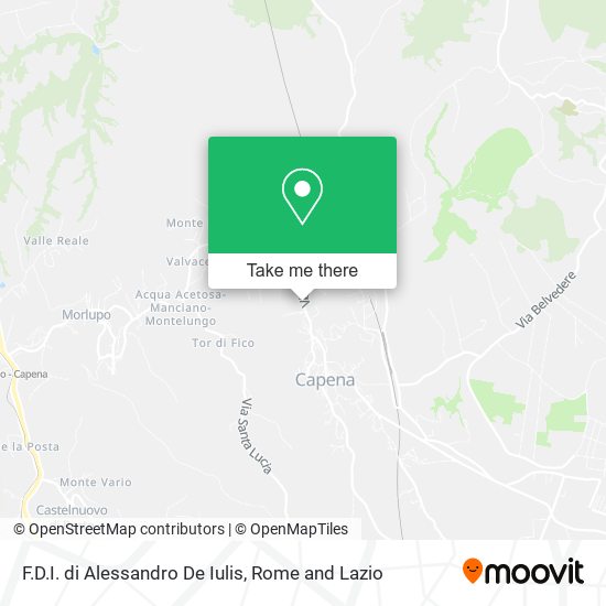 F.D.I. di Alessandro De Iulis map