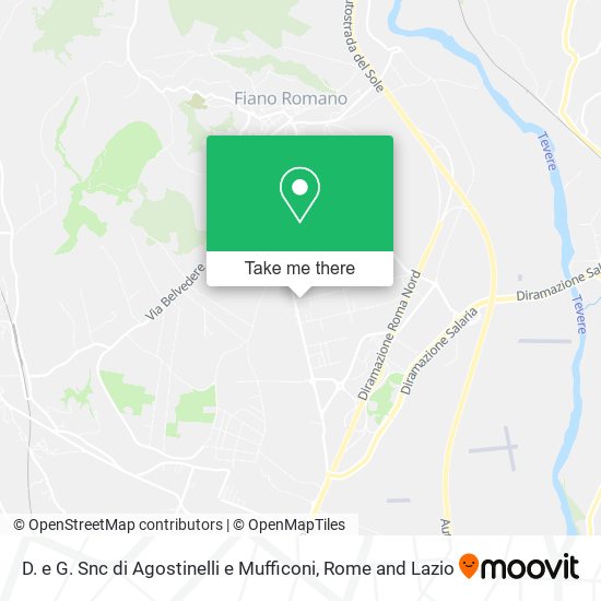 D. e G. Snc di Agostinelli e Mufficoni map