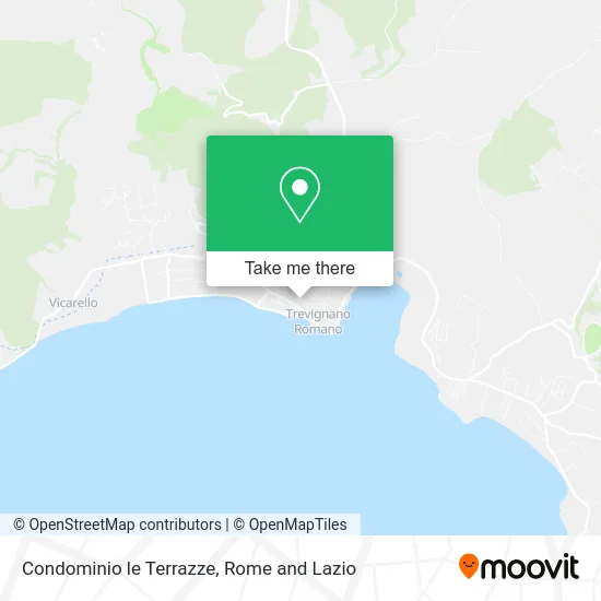 Le Terrazze Condominium map