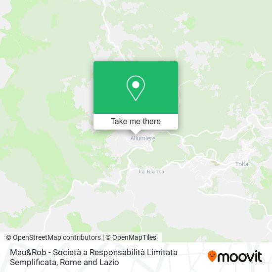 Mau&Rob - Società a Responsabilità Limitata Semplificata map