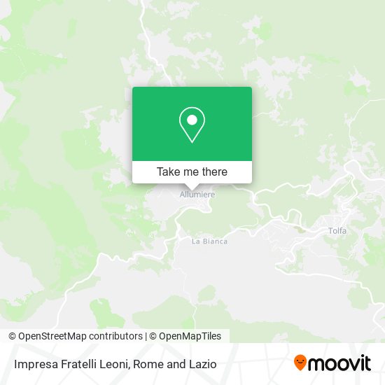 Impresa Fratelli Leoni map