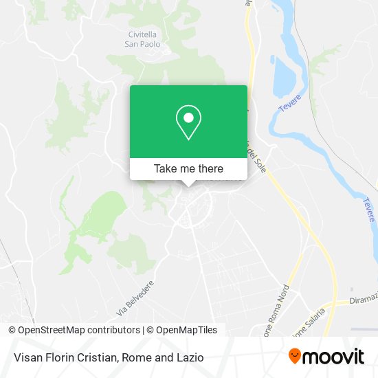 Visan Florin Cristian map
