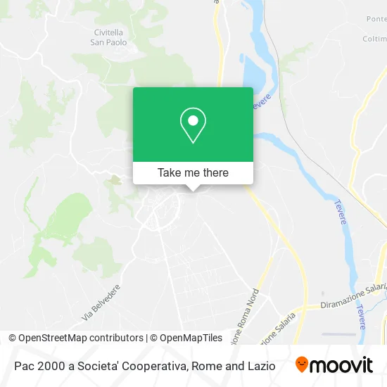 Pac 2000 A Cooperative Society map