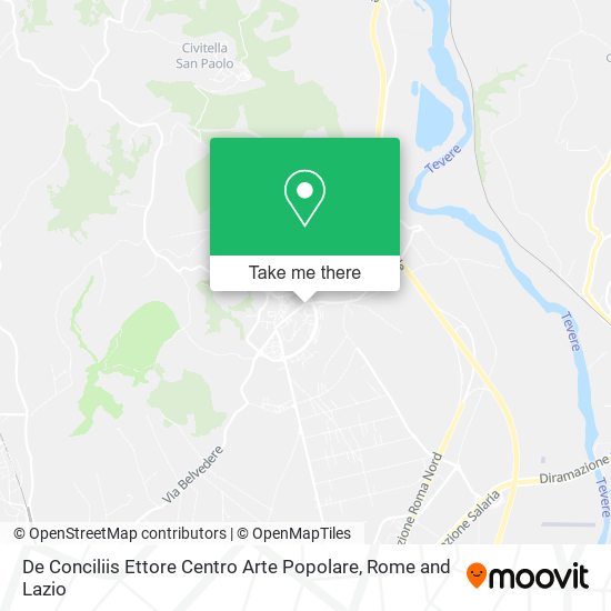 De Conciliis Ettore Centro Arte Popolare map