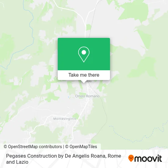 Pegases Construction by De Angelis Roana map