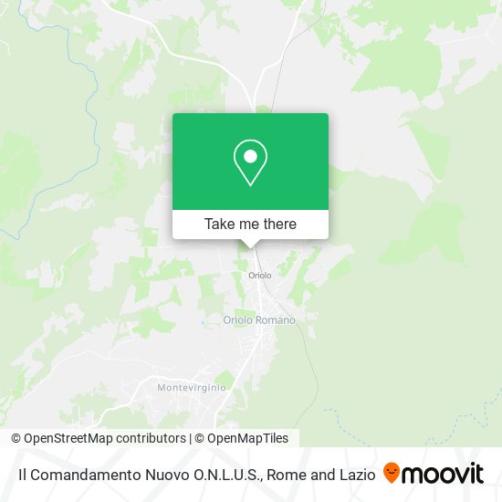 Il Comandamento Nuovo O.N.L.U.S. map