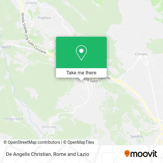 De Angelis Christian map