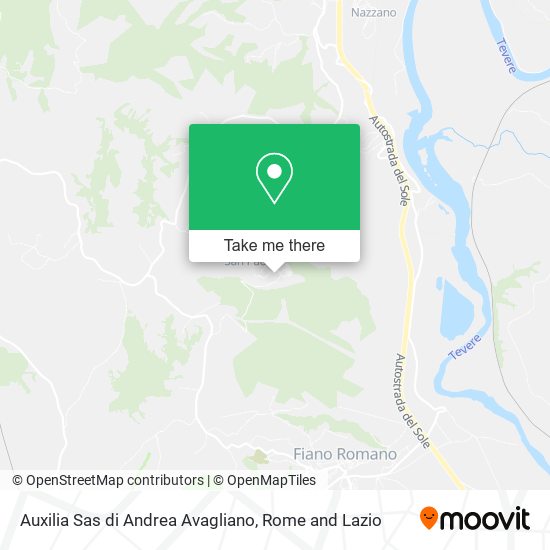 Auxilia Sas di Andrea Avagliano map