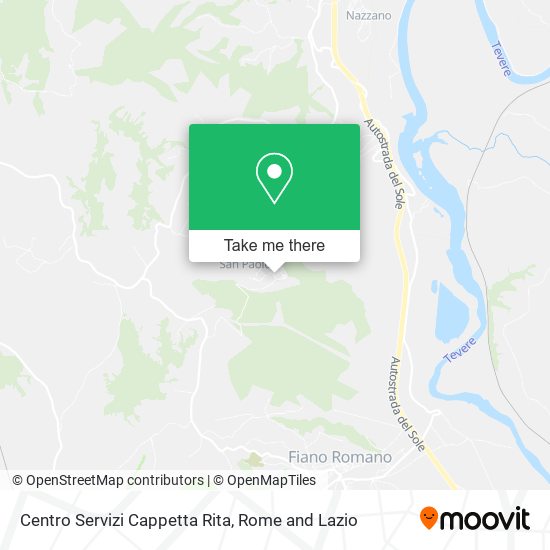 Centro Servizi Cappetta Rita map