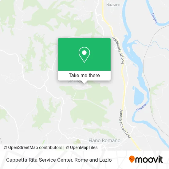 Cappetta Rita Service Center map