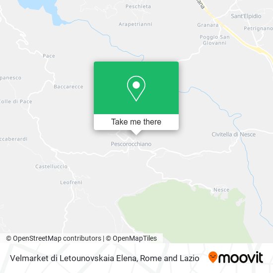 Velmarket di Letounovskaia Elena map