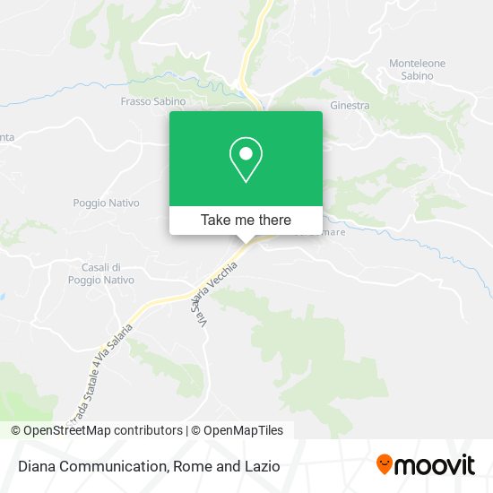 Diana Communication map