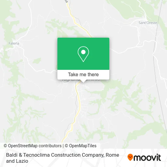 Baldi & Tecnoclima Construction Company map
