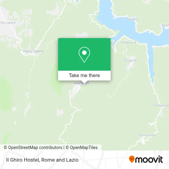 Il Ghiro Hostel map