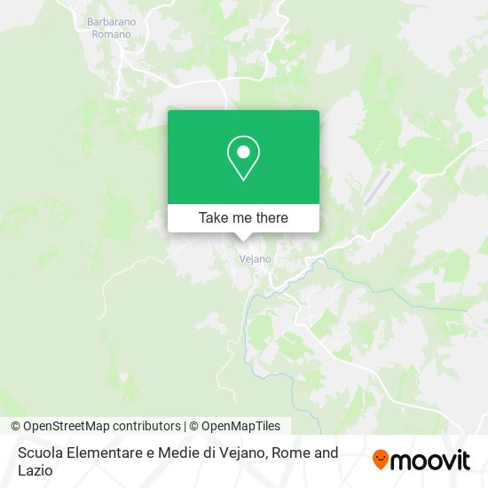 Scuola Elementare e Medie di Vejano map