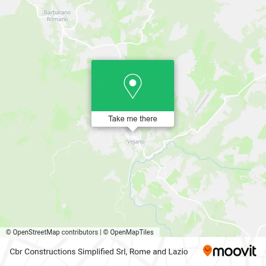 Cbr Constructions Simplified Srl map