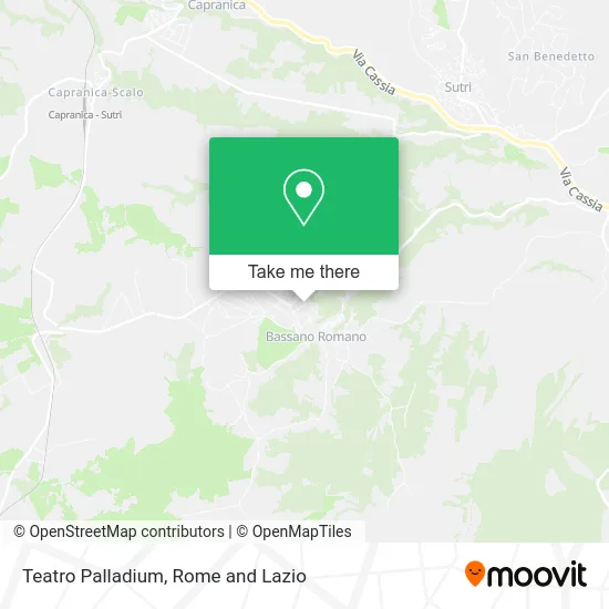 Palladium Theater map