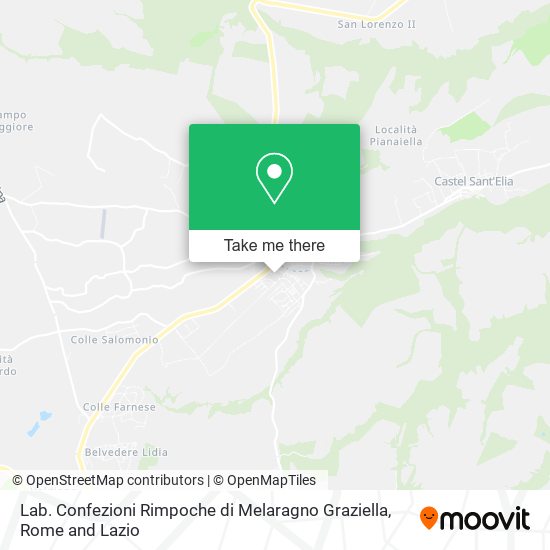 Lab. Confezioni Rimpoche di Melaragno Graziella map