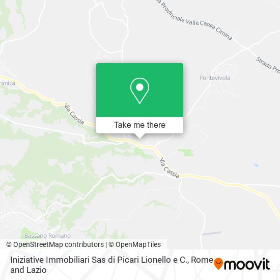 Iniziative Immobiliari Sas di Picari Lionello e C. map