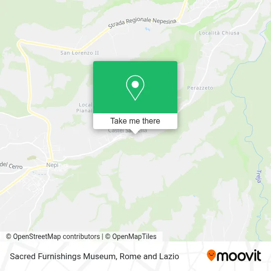 Sacred Furnishings Museum map