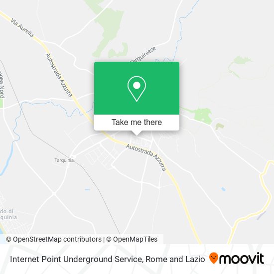 Internet Point Underground Service map