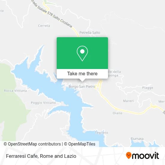Ferraresi Cafe map