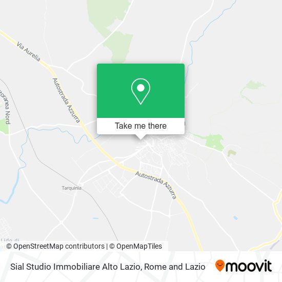 Sial Studio Immobiliare Alto Lazio map