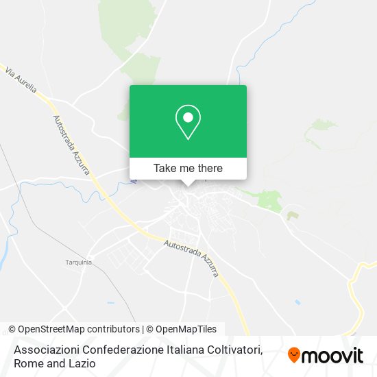 Associazioni Confederazione Italiana Coltivatori map
