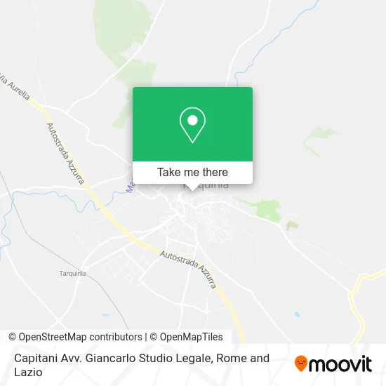 Capitani Law Firm map