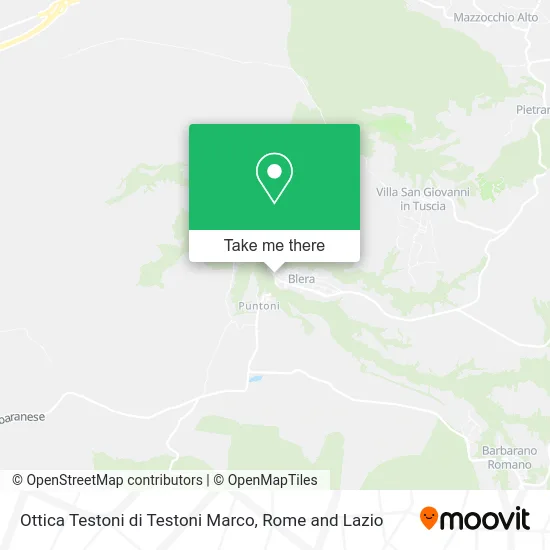 Testoni Optician by Marco Testoni map