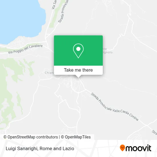 Luigi Sanarighi map