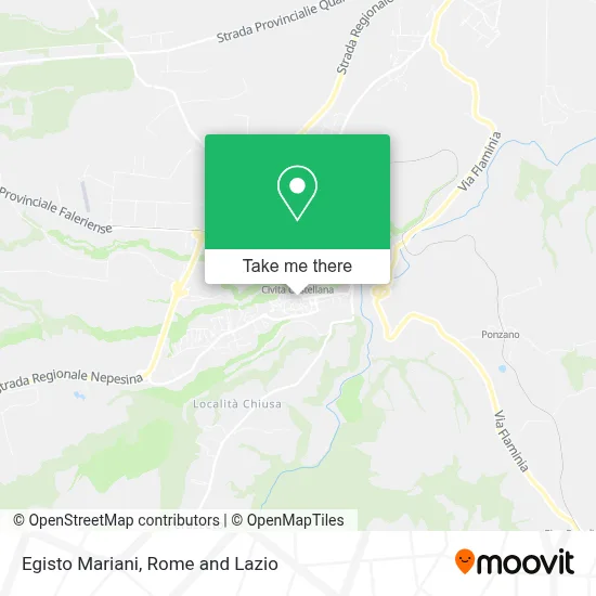 Egisto Mariani map