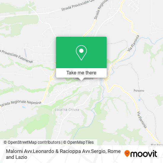 Malorni Avv.Leonardo & Racioppa Avv.Sergio map