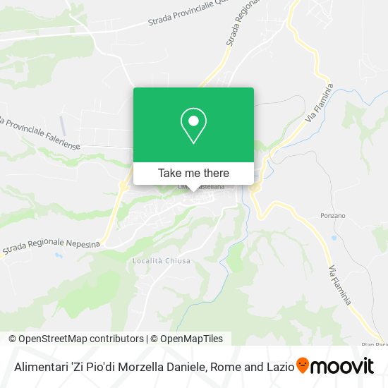 Alimentari 'Zi Pio'di Morzella Daniele map