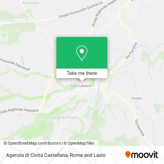 Agenzia di Civita Castellana map