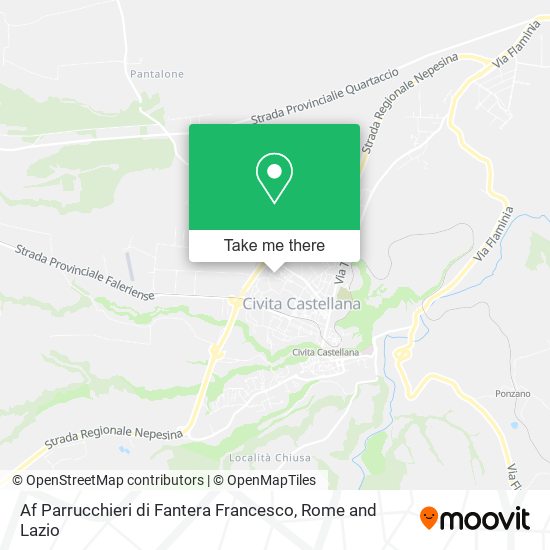 Af Parrucchieri di Fantera Francesco map