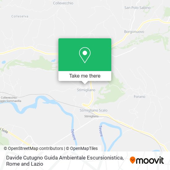 Davide Cutugno Guida Ambientale Escursionistica map