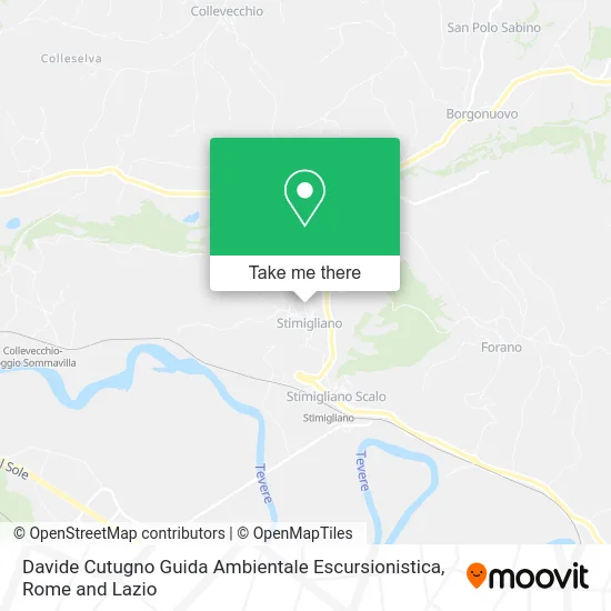 Davide Cutugno Guida Ambientale Escursionistica map