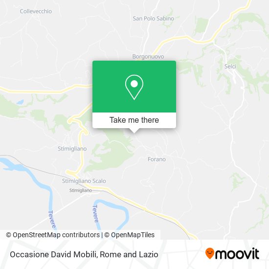 Occasione David Mobili map