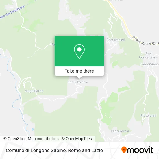 Municipality of Longone Sabino map